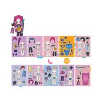 Adesivos Criativos De Quebra-Cabeça De Caça Às Bruxas Kpop Para Crianças, DIY De Colagem De Mesa