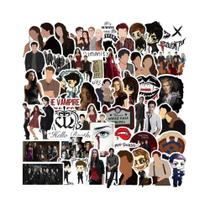 Adesivos Da Série De TV the Vampire Diaries 50pcs Decalques DIY Para Laptop, Bagagem, Skateboard,