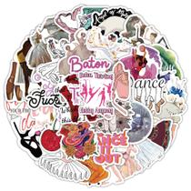 Adesivos Dance Aesthetic 150 unidades para adolescentes e meninas à prova d'água