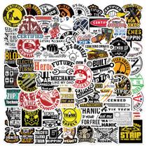 Adesivos de 65 peças com zíperes Funny Technicians Mechanic para laptop Adesivos de 65 peças com zíperes Funny Technicians Mechanic para laptop