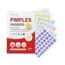 Adesivos De Acne De Alta Qualidade, 240 Peças, Formato De Estrela, Coração, Hidrata, Cobre Manchas,