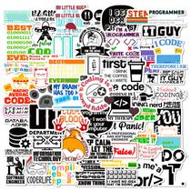 Adesivos de anime de vinil impermeável de 50 unidades/lote para programadores Adesivos de anime de vinil impermeável de 50 unidades/lote para programadores