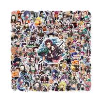 Adesivos De Anime Demon Slayer 100 200PCS Impermeáveis Para Telefone, Guitarra, Laptop, Notebook,