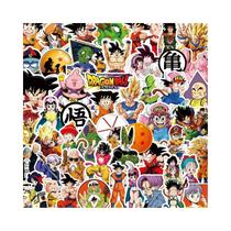 Adesivos De Anime Dragon Ball 82PCS, Decalques De Son Goku Para Skateboard, Laptop, Material De