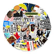 Adesivos de anime How I Met Your Mother, vinil, PVC, 50 unidades Adesivos de anime How I Met Your Mother, vinil, PVC, 50 unidades