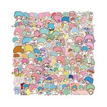 Adesivos De Anime Sanrio Hello Kitty Cinnamoroll Keroppi Kuromi 100PCS Para Mala Laptop DIY Decalque