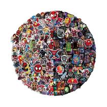 Adesivos De Anime Super-Heróis Marvel Avengers À Prova d'Água Para Skateboard, Laptop, Motocicleta