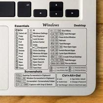 Adesivos De Atalhos De Teclado Para Word Excel Windows MAC OS Gráficos De Letras Protetores Para