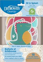Adesivos de banho Dr. Brown's CleanUp Sit & Splash Dinosaur 6m+
