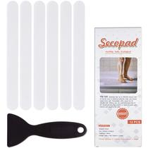 Adesivos de banho Secopad Anti Slip, 24 peças, tiras de banheira de segurança