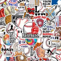 Adesivos de Beisebol BEATRI 50 Peças Decalques de Vinil Impermeáveis Adesivos de Beisebol BEATRI 50 Peças Decalques de Vinil Impermeáveis