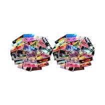 Adesivos De Bicicleta Laser Arco-Íris De Menina Anime 32PCS Decalques De Vinil JDM Para E-Bike MTB