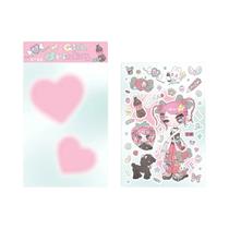 Adesivos De Bolsa De Mão Com Tema De Bebida Doce E Fresca, 1/6 Peças, Personagem Original KeYi Guka Adesivos De Bolsa De Mão Com Tema De Bebida Doce E Fresca, 1/6 Peças, Personagem Original KeYi Guka