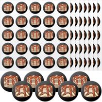 Adesivos de capacete de futebol Gueevin Pancake Block 200 unidades Adesivos de capacete de futebol Gueevin Pancake Block 200 unidades
