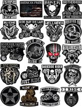 Adesivos de capacete de motocicleta Kakembo 100% vinil impermeável