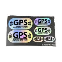 Adesivos De Carro À Prova d'Água Com GPS a Laser, 6PCS, Decalques De Vinil Para Janelas E Laterais