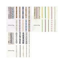 Adesivos De Cartão Duro Da Série Promenade Feitos À Mão, 60 Peças, DIY Para Cadernos, Tablets E