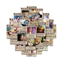 Adesivos De Cartazes De Procurados Do Anime One Piece, 10, 30, 56 Peças, Decalques De Desenhos Adesivos De Cartazes De Procurados Do Anime One Piece, 10, 30, 56 Peças, Decalques De Desenhos