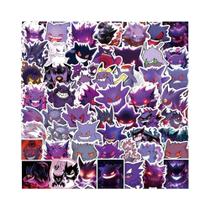 Adesivos De Cartoon Gengar 10 30 50PCS Decalques De Anime Pokemon Para Laptop Guitarra Bicicleta