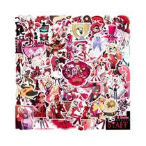 Adesivos De Cartoon Helluva Boss 10 30 56PCS PVC Impermeáveis Para Mala, Laptop, Capacete, Caderno, Adesivos De Cartoon Helluva Boss 10 30 56PCS PVC Impermeáveis Para Mala, Laptop, Capacete, Caderno,