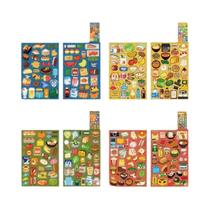 Adesivos De Comida Kawaii Fofos 8 Peças Para DIY Diário, Caderno, Capa De Celular, Laptop, Colagem E