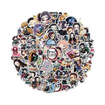 Adesivos De Demon Slayer Anime 100 Peças Impermeáveis Para Skateboard, Caderno, Bagagem, Decoração
