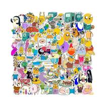Adesivos De Desenho Animado Adventure Time 50 Peças Para Bagagem, Laptop, Geladeira, Brinquedos