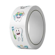 Adesivos De Escova De Dente Para Crianças 500pcs/Rolo Brinquedo Fofo Jogo DIY Presente Etiqueta De Adesivos De Escova De Dente Para Crianças 500pcs/Rolo Brinquedo Fofo Jogo DIY Presente Etiqueta De