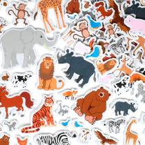 Adesivos de Espuma Educativos READY 2 LEARN Animals - Pacote com 168 Peças