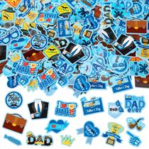 Adesivos de espuma JULBEAR para o Dia dos Pais, 300 unidades para artesanato infantil