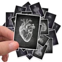 Adesivos De Esqueleto Anatômico Para Quadro Negro, 25 Peças, PVC Impermeável, Decalques Para Laptop,