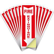 Adesivos de extintor de incêndio, pacote OLANZU de 24 x 12 polegadas