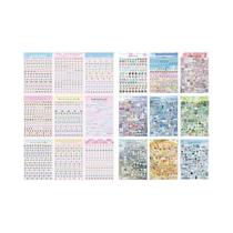 Adesivos De Filme Recortado Com Glitter Kawaii, 18/36 Peças, Com Design De Nariz Fofo, Para DIY, Adesivos De Filme Recortado Com Glitter Kawaii, 18/36 Peças, Com Design De Nariz Fofo, Para DIY,