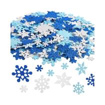 Adesivos De Floco De Neve De Espuma Autoadesiva De Natal Inverno 100-300 Peças Para Decoração De