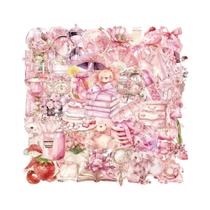 Adesivos De Flores Transparentes Em Estilo Cartoon 10 30 50pcs Impermeáveis Artísticos Sonhadores Adesivos De Flores Transparentes Em Estilo Cartoon 10 30 50pcs Impermeáveis Artísticos Sonhadores