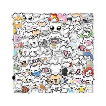 Adesivos De Gato Cartoon Fofos 72PCS À Prova d'Água Para Laptop, Telefone, Guitarra, Copo, Adesivos De Gato Cartoon Fofos 72PCS À Prova d'Água Para Laptop, Telefone, Guitarra, Copo,