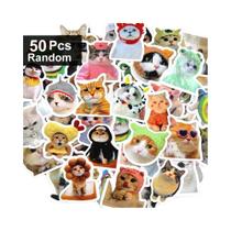 Adesivos De Gato Em Estilo Cartoon 100 500 1000pcs Para Crianças Brinquedos Material Escolar