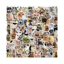 Adesivos De Gato Kawaii 100 Peças, Decalques Coreanos Impermeáveis Para Laptop, Scrapbook, Papelaria