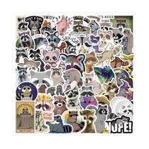 Adesivos De Graffiti De Animais Miniaturas Fofos Para Crianças, 100 Peças, Impermeáveis Para Laptop,