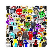 Adesivos De Graffiti Do Jogo Cartoon Incredibox Sprunki 100 50PCS Para Capacete Bicicleta Estojo De Adesivos De Graffiti Do Jogo Cartoon Incredibox Sprunki 100 50PCS Para Capacete Bicicleta Estojo De