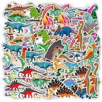 Adesivos de grafite impermeável para dinossauros 50 unidades/lote