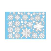 Adesivos De Janela Com Flocos De Neve De Inverno, Decoração De Natal, Adesivos De Parede, 2024, Ano