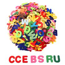 Adesivos de letras de feltro Outus, alfabeto autoadesivo, 500 unidades