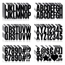Adesivos de Letras Llewyn 400 Peças Impermeáveis 6 cm Pretos Adesivos de Letras Llewyn 400 Peças Impermeáveis 6 cm Pretos