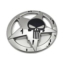 Adesivos De Metal 3D De Caveira Para Portas Traseiras, Para-choques, Pára-brisas Traseiros E