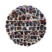 Adesivos De Monstro De Desenho Animado Fofos 50 Peças Vinil Impermeável Para Bagagem Laptop Garrafa