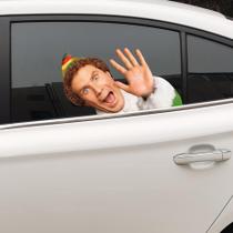 Adesivos de Natal Buddy The Elf para Carro e Casa - Decoração Festiva