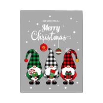 Adesivos De Natal Para Janela 45cm X 60cm, Decalques Estáticos Com Gnomos, Papai Noel, Bastões De Adesivos De Natal Para Janela 45cm X 60cm, Decalques Estáticos Com Gnomos, Papai Noel, Bastões De