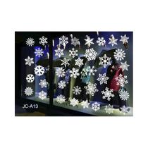 Adesivos de Natal para Janela - Decorações de Natal 2024 e Ano Novo 2025