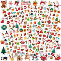 Adesivos de Natal UPINS 12 Sheets 3D Puffy para crianças